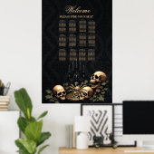 Poster Élégance gothique foncée. Arche étonnante (Bureau à domicile)