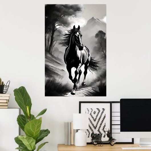 Poster Elegance in Motion (Bureau à domicile)