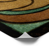 Poster Élégance intemporelle : L'affiche de Peter Behrens (Coin)