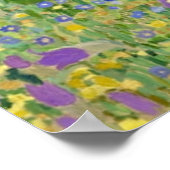 Poster Elégance intemporelle : Le baiser de Gustav Klimt (Coin)