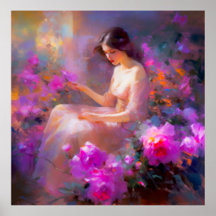 Poster Élégance sensuelle