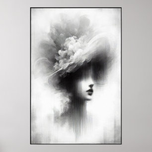 Poster Élégance silencieuse Abstraite