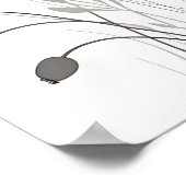 Poster Élégance tranquille (Coin)