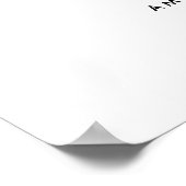 Poster Elégant 5 Tables Favoris Personnes Siège Graphique (Coin)