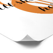 Poster élégant à cheval avec citation (Coin)