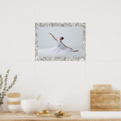 Poster Élégant Ballerina Lg.-SRF (Cuisine)