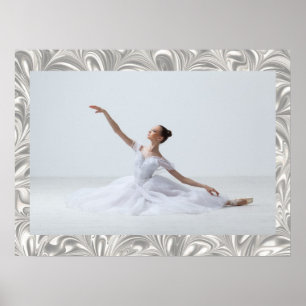 Poster Élégant Ballerina Lg.-SRF