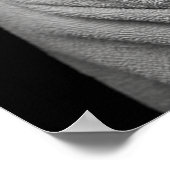 Poster Elégant Canine Art de "Duc" en Torchon Turban (Coin)