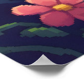 Poster Élégant chat aux yeux dorés étincelants (Coin)