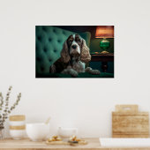 Poster Elégant Cocker Spaniel Classic Portrait Design (Cuisine)