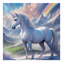 Elégant conte de Fairytale Unicorn dans un Imagina