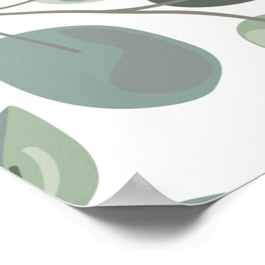 Poster Élégant Dans La Mémoire Amoureuse | Mémorial photo (Coin)