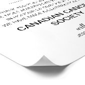 Poster Élégant En Lieu Et Place Des Faveurs Mariage De Do (Coin)