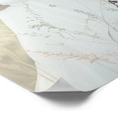 Poster Elegant Engagement Party photo bienvenue (Coin)