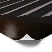 Poster Elégant Escalier Spiral (Coin)