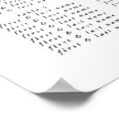 Poster Elégant Eucalyptus Greenery Mariage Seating Chart (Coin)