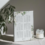 Poster Elégant Eucalyptus Greenery Mariage Seating Chart<br><div class="desc">Elégant Eucalyptus Mariage sur la verdure Carte de siège #pampasgrass #jungleMarriage #jungleinvitation #coralMarriage #weddingmenu #désertwedding #lasvegasMariage #terracottaMarriage #peachMarriage #pampasweddingmenu #pampas #terracotta #coral #peach #naturalMarriage #driedgrass #driedpampas #driedpampas #wisabwisepassagüejuptus mariage abimariage #nature</div>