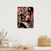 Poster Elegant Geisha : Propaganda Paragon (Cuisine)