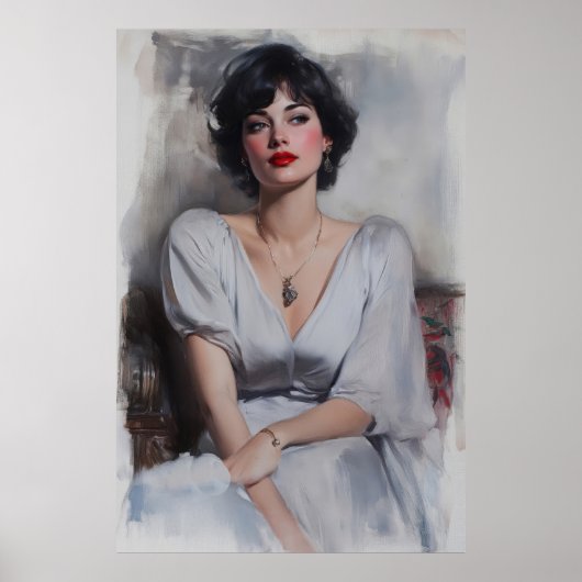 Poster Élégant glamour (Devant)