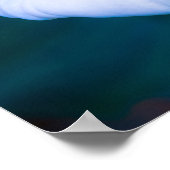 Poster Elegant Heart-Shaped White Calla Lily (Coin)