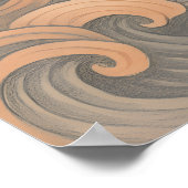 Poster Elegant Japanese Crane Wall Art Minimalist (Coin)