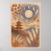 Poster Elegant Japanese Wall Art – Traditional (Devant)