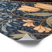 Poster Elegant Kangaroo William Morris Inspired  (Coin)