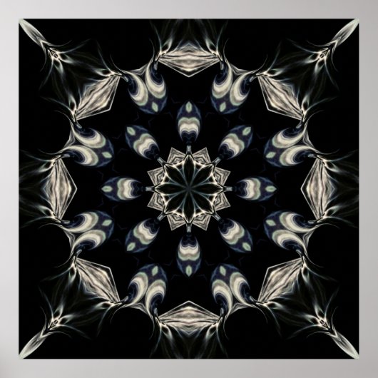 Poster Elégant Mandala (Devant)