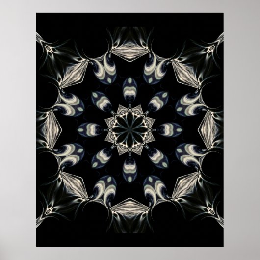 Poster Elégant Mandala (Devant)