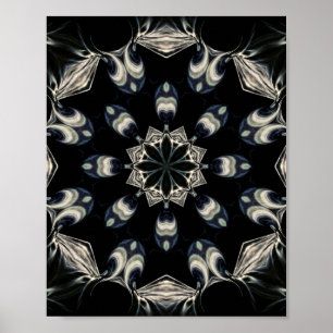 Poster Elégant Mandala
