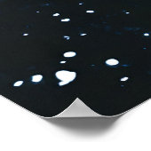 Poster Elégant minimaliste Vol de grue Zen (Coin)