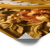 Poster Elégant Peacock Art - Améliorez votre espace (Coin)