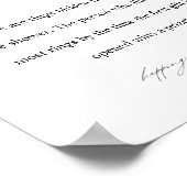 Poster Élégant Ring Chasse Jeu Fête des mariées Jeu Signe (Coin)