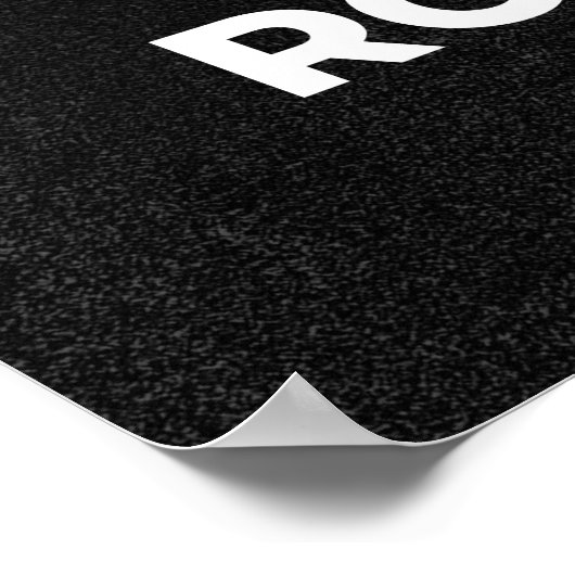 Poster Elegant Rose Quartz Crystal (Coin)