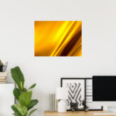 Poster Elégant Satin Or Faux Texture Look (Bureau à domicile)