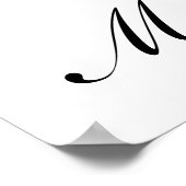 Poster Elegant Script Merry Christmas (Coin)