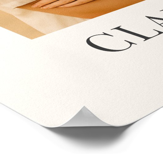 Poster Elegant Script Night Before Photo Wedding Welcome  (Coin)