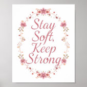 Poster Elegant Self Love and Resilience Saying (Devant)