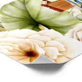 Poster Élégant signe de bienvenue mariage sikh (Coin)