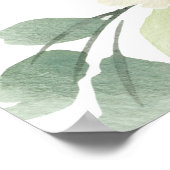 Poster élégant simple aquarelle (Coin)