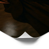 Poster Elegant Steampunk Victorian Lady in Brown (Coin)