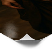 Poster Elegant Steampunk Victorian Lady in Brown  (Coin)