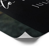 Poster Elegant wedding welcome photo (Coin)