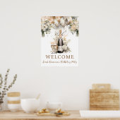 Poster Élégante 70e fête d'anniversaire surprise (Cuisine)