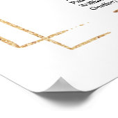 Poster Elégante Bourgogne et tables rousses (Coin)