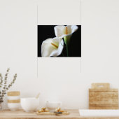 Poster Elégante Calla Lily Fleurs 13 (Cuisine)