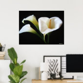 Poster Elégante Calla Lily Fleurs 9 (Bureau à domicile)