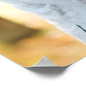 Poster Élégante calligraphie Bienvenue (Coin)