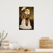 Poster Élégante dame victorienne (Cuisine)