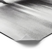 Poster Élégante danse Abstraite à voile (Coin)